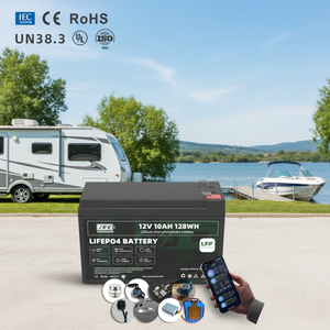 סוללת גיבוי ניידת להתאמה אישית לאחסון אנרגיה לתאורת רחוב סולארית, JREPower JszE-LF15-5ME UPS 12.8V 10Ah LiFePO4 במצב חצי מוצק. - Product Image 1