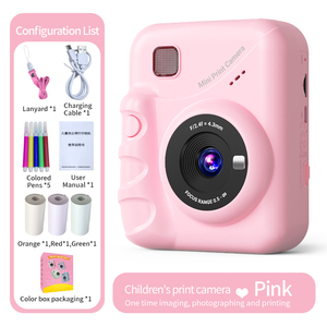 Appareil photo avec imprimante photo instantanée, écran IPS couleur, <span class=keywords><strong>enregistrement</strong></span> vidéo 4K, zoom optique 16x, capteur CMOS - Product Image 6