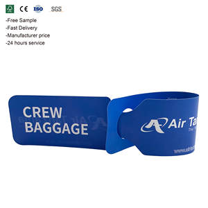 Etichetta di cabina della compagnia aerea VIP priorità bagaglio di equipaggio lungo trasferimento minori non accompagnati Tag Design personalizzato - Product Image 2