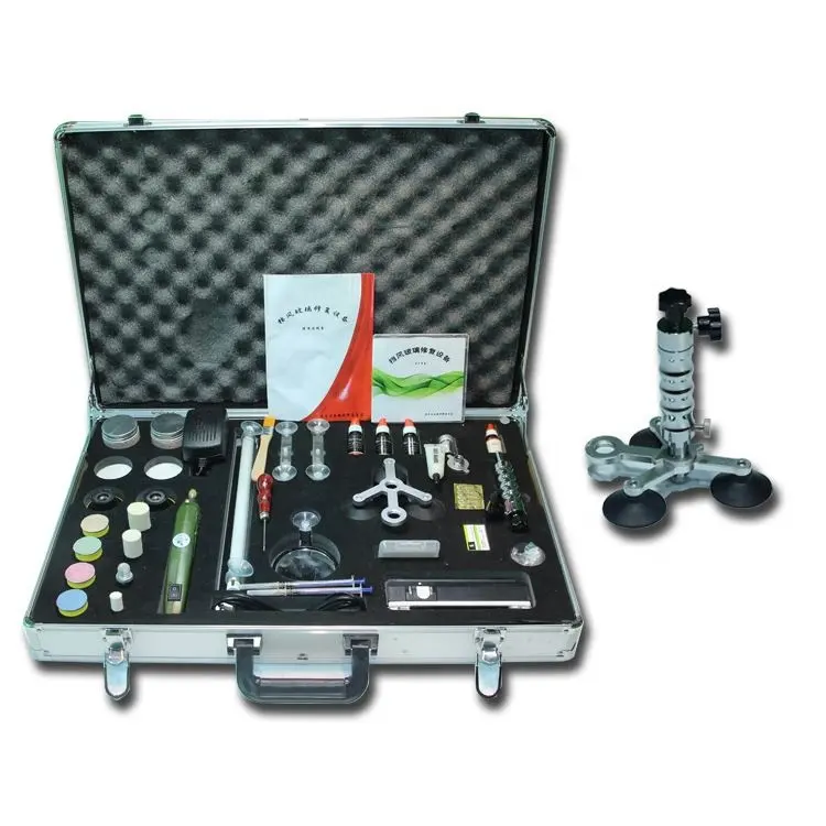 Kit de reparo para vidro rachado, reparo de vidro/kit profissional de reparo para para-brisa