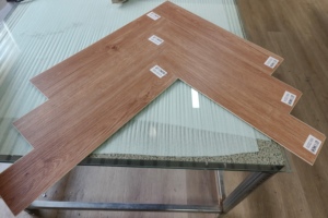Plancher en SPC à chevrons de 6,5 mm, imperméable, ignifuge, plancher en <span class=keywords><strong>parquet</strong></span> à emboîtement pour intérieur - Product Image 3