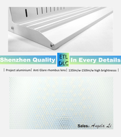 Lampu LED Linear High Bay ETL DLC Sensor 400w 300w 200w USA Kanada EU Daya Tinggi 100v-347v untuk Gudang