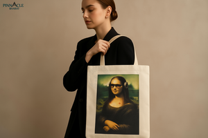 Sac fourre-tout en toile blanche écologique avec fermeture éclair, très grande taille, poignée longue décontractée, sacs à bandoulière pour étudiants - Product Image 5