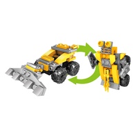Juguete Educativo Interactivo STEM Shantou, Bloques de Construcción Transformables, Juguete Educativo 2 en 1, Robot de Juguete de Plástico, Ladrillos de Construcción para Niños