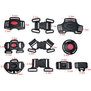 Hebillas de Plástico de 2.0cm, 2.5cm, 3.0cm, 3.4cm, 4.0cm y 5.0cm, Duraderas y Ajustables para Fijar Correas de Seguridad en Asientos de Auto para Niños - Product Image 1