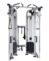 Appareil d'entraînement fonctionnel professionnel robuste à double poulie réglable pour salle de sport, équipement de force commercial