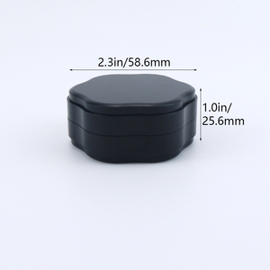 Rolling <b>Paper</b> Cigarette Smoking Accessories Logo Engraved Magnetic Top Herb Saver Shredder 2-Piece Aluminum Alloy Herb Grinder - Product Image 6
