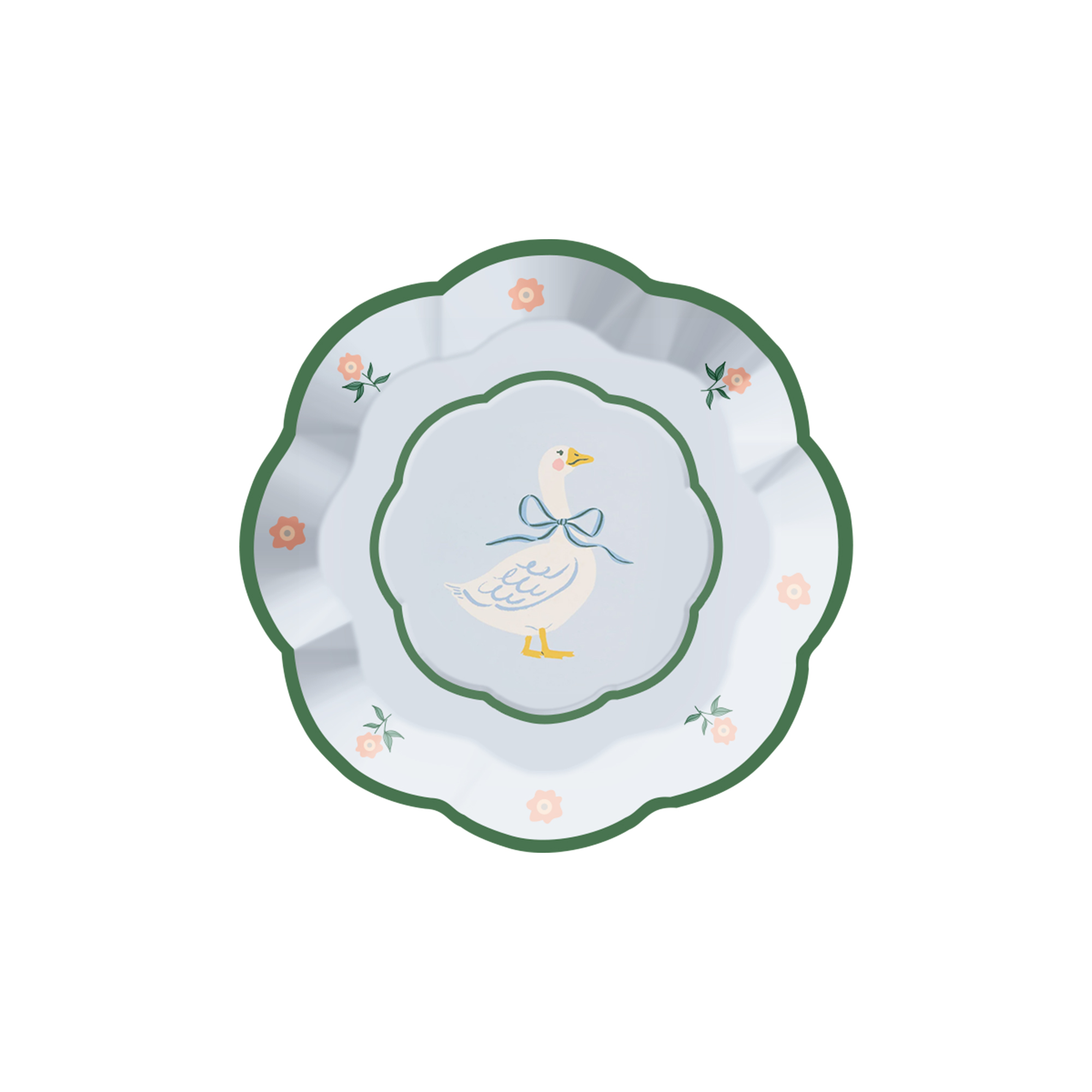 7 INCH ROUND  PLATE*8PCS