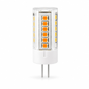 หลอดไฟ LED ขั้ว G4 แบบข้าวโพด 3W ปรับความสว่างได้ SMD 2835 พลาสติก+เซรามิก G4 หลอดไฟ LED เปลี่ยนสีได้ - Product Image 3