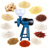 Broyeur de grains à double usage 2200W, directement de l'usine, pour fèves de cacao, graines de melon et café