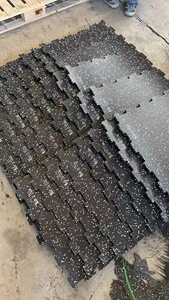 Tapis de <span class=keywords><strong>sol</strong></span> en caoutchouc de gymnastique à boucle autobloquante Tapis de <span class=keywords><strong>sol</strong></span> à boucle dentée Tapis absorbant les chocs - Product Image 6