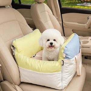 Asiento Elevador Profesional <span class=keywords><strong>para</strong></span> <span class=keywords><strong>Perros</strong></span> con <span class=keywords><strong>Anclaje</strong></span> de 3 Puntos, Desmontable, Lavable, de Espuma Viscoelástica, Bolsa de Transporte <span class=keywords><strong>para</strong></span> Viajes <span class=keywords><strong>para</strong></span> <span class=keywords><strong>Perros</strong></span> Pequeños - Product Image 1