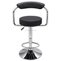 Chaises de bar ergonomiques rembourrées pour cuisine, vente en gros, chaises de bar réglables robustes, capacité de 250 lb