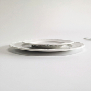 Turkish Bulk Chinese Kitchen <strong>Plates</strong> Sets Ceramic Porcelain Tablewar <strong>Clay</strong> Hotel Tableware Embossed Fine Bone China Dinnerware Set - Product Image 5