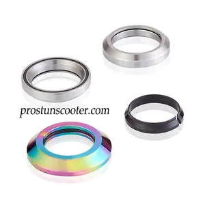 Huoli Neo plaque chromée intégrée 1 1/8 casque sans fil extrême Pro cascadeur Scooter casque ABEC-9 roulements pour vélo - Product Image 1