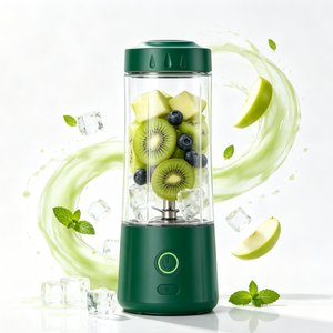 Lightweight Design Compact Portable Electric Juicer Blender USB Powered Ice Crusher for Smoothies Home Kitchen Picnic Use - Product Image 1