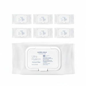 น้ำมันทำความสะอาดจำนวนมาก Missha Super Aqua ultra hyaron tism แบบฝา70ชิ้น6ชิ้นต่อแพ็ค - Product Image 1