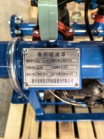 Système d'irrigation automatique avec double filtre à eau en plastique noir 120 mailles, surveillance à distance pour usage agricole, disque remplaçable