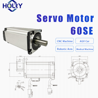 Servomotor Premium al por mayor con accionamiento 48V 220 V 200W 400W 500W controlador CNC de entrada de CA 3000 RPM 0.5kw