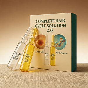 Kit <span class=keywords><strong>de</strong></span> Suero Anticaída del <span class=keywords><strong>Cabello</strong></span> <span class=keywords><strong>de</strong></span> 5 ml <span class=keywords><strong>para</strong></span> Uso Doméstico, Ácido Hialurónico Orgánico, Base Herbal, <span class=keywords><strong>Colágeno</strong></span>, Multipéptidos, Set Capilar - Product Image 3