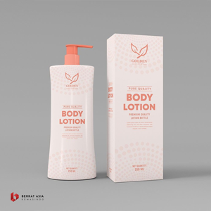 Carton renforcé robuste avec fermeture sécurisée pour l'emballage personnalisé de flacons pompe pour lotion corporelle - Product Image 1