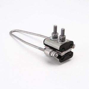 Abrazadera de compresión tipo cuña NXJ4 para cable ABC, accesorio de extremo muerto, hardware de distribución aérea para la construcción de redes eléctricas en África - Product Image 1