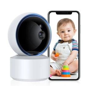 Meilleure qualité FHD 1080P Wifi Pet bébé caméra <span class=keywords><strong>de</strong></span> <span class=keywords><strong>surveillance</strong></span> <span class=keywords><strong>Surveillance</strong></span> IP caméra bébé moniteur sans fil intelligent suivi Wifi caméras - Product Image 1