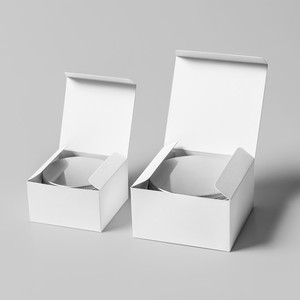 White Custom Logo Foldable <b>Magnetic</b> Premium Luxury Recyclable Rigid Cardboard Paper Packaging Clothing <b>Box</b> Flip Top Gift Boxes - Product Image 1
