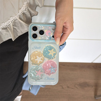 Coque de protection antichoc pour iPhone 18 Pro 17 16 15 Pro Max, motif coquillage et étoile de mer, style océan estival frais