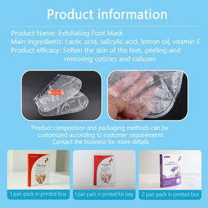 <span class=keywords><strong>Appti</strong></span> Foot Masking Peel Masque Exfoliant Éclaircissant Pour Le Soin Des Pieds Masque Peel Coréen - Product Image 5