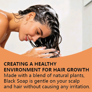 Jabón Sólido Ecológico para el Cabello <span class=keywords><strong>y</strong></span> Jabón Nutritivo para Cabello Oscuro, Jabón Sólido Herbal Vegetariano para el Cuidado del Cabello Dañado - Product Image 5
