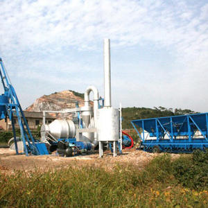 เครื่องผสมยางมะตอย20TPH 100TPH 60TPH 40TPH 80TPH แบบเคลื่อนที่ได้เครื่องผสมยางมะตอยแบบปั๊ก - Product Image 4