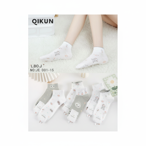 Calzini sportivi Casual in cotone pettinato da donna - Product Image 1