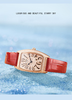Montre à Quartz de luxe classique de haute qualité pour femmes mouvement Seiko dernier boîtier en alliage Design carré bracelet en cuir véritable pointeur