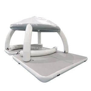 Plateforme de tente gonflable aquatique en PVC de haute qualité, plateforme flottante marine gonflable pour fête aquatique en <span class=keywords><strong>mer</strong></span> ou en lac - Product Image 3