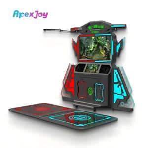 <span class=keywords><strong>Prix</strong></span> Usine Machine <span class=keywords><strong>de</strong></span> Jeu VR <span class=keywords><strong>de</strong></span> Tir pour 2 Joueurs, Simulateur d'Arcade Métallique à Double Écran 55" + 21.5", Service Complet pour Centre Commercial VR Cinema - Product Image 2