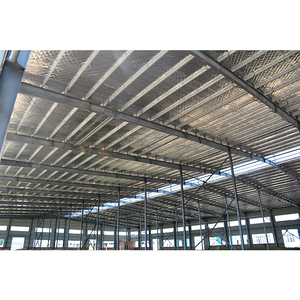 Edificio prefabricado industrial de gran envergadura, estructura de acero galvanizado, taller, diseño de fábrica para construcción - Product Image 5