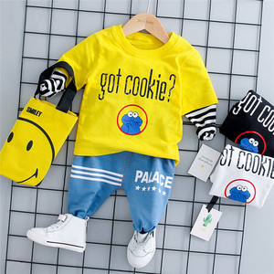 Vêtements en gros importés de Chine : T-shirts pour bébés garçons, modèles de col thaïlandais, design Baba - Product Image 6