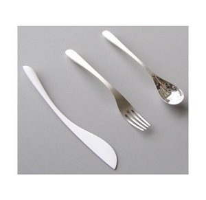 Handmade Wholesale Price Food-Safe Luxury Kitchen Cutlery Set in Silver Gold Stainless Steel for Weddings Home Use - Product Image 6