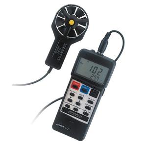 Anemómetro Digital de Alta Precisión TECPEL AVM-712, Fabricado en Taiwán, Medidor de Velocidad y Temperatura del Viento 0.4-25 m/s 0~999,900 CMM, Flujo de Aire - Product Image 3