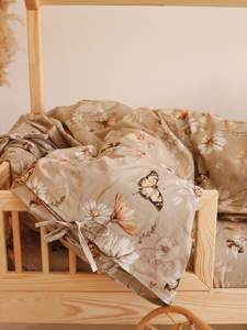 Parure de lit douce en coton à motif floral, housse de couette florale, ensemble de literie pour chambre d'enfant, cadeau pour la maison - Product Image 2