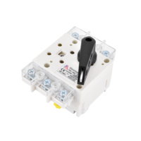 Interruptor de Aislamiento de Potencia Industrial de 3 Polos HGL-100/3X de Asia-Pacífico, de Cobre/Goma de Silicona, IP20, CA 1000V, 50/60Hz