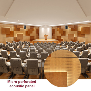 Paneles Acústicos NRC Ecológicos Comerciales <span class=keywords><strong>para</strong></span> Aislamiento de Proyectos de Auditorios, Tratamiento de <span class=keywords><strong>Paredes</strong></span> Decorativas e Insonorización - Product Image 1