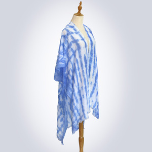 MIO nuovo <span class=keywords><strong>Cardigan</strong></span> Tie Dye da donna costume da bagno coprente <span class=keywords><strong>Kimono</strong></span> antirughe per donna - Product Image 3