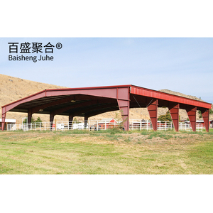 Thép trang trại nhà thép cấu trúc xây dựng cho chăn nuôi ngựa dê bò - Product Image 5