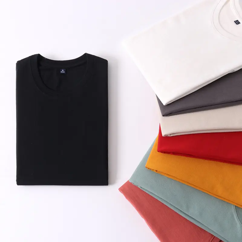 T-shirt <span class=keywords><strong>unisexe</strong></span> en coton multicolore pour hommes, de haute qualité, vente en gros, Logo OEM vierge, Design personnalisé