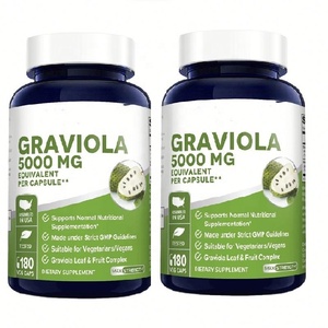 OEM Organic <strong>Graviola</strong> Leaf Extract Gummies <strong>Capsules</strong> Anti-Aging Soursop Gummy Candy for Adults - Product Image 1