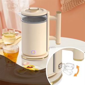 Modern Grey Electric Water <b>Kettle</b> <b>Temperature</b> <b>Control</b> Keep Warm Food Grade Glass Portable for Outdoor Household Use 1.6-2.0L - Product Image 5