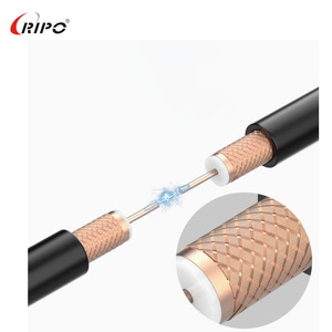 Cables coaxiales RF para sistemas de CCTV, cables de vídeo con impedancia de 75 ohmios, 1/2" - Product Image 2