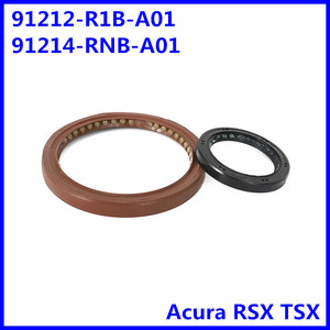 Retén de aceite del cigüeñal Acura 91212-R1B/91214-RNB-A01 delantero y trasero de caucho de nitrilo para sistema de motor RSX TSX - Product Image 2
